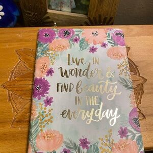 Floral Inspirational Journal